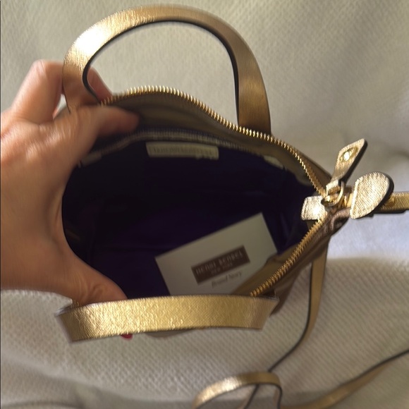 Henri Bendel brown and Gold Women's Bag - Picture 3 of 3